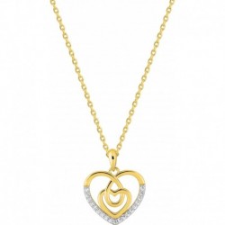 COLLIER PLAQUE OR