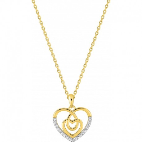 COLLIER PLAQUE OR