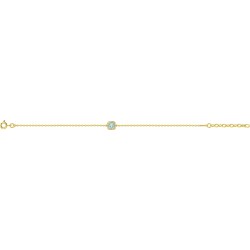 BRACELET PLAQUE OR