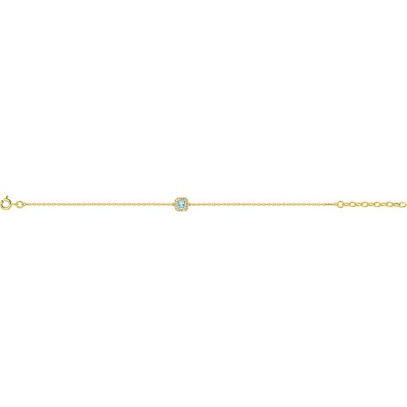 BRACELET PLAQUE OR