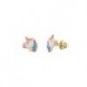 BOUCLES D'OREILLES OR 375/1000