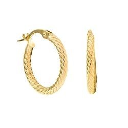 BOUCLES D'OREILLES OR 375/1000