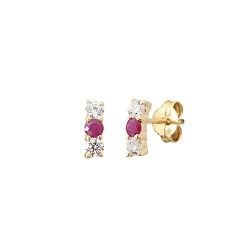 BOUCLES D'OREILLES OR 375/1000