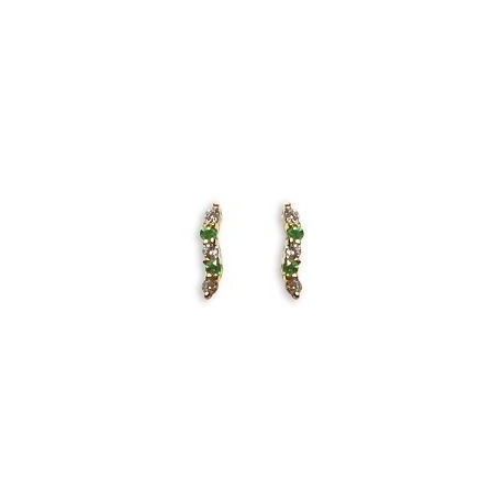 BOUCLES D'OREILLES OR 375/1000