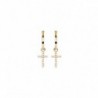 BOUCLES D'OREILLES PLAQUE OR