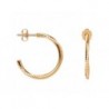 BOUCLES D'OREILLES PLAQUE OR
