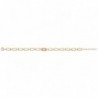 BRACELET PLAQUE OR