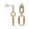 BOUCLES D'OREILLES PLAQUE OR