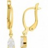 BOUCLES D'OREILLES PLAQUE OR