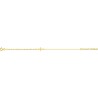 BRACELET PLAQUE OR