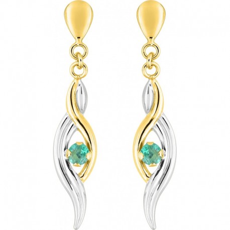BOUCLES D'OREILLES OR 375/1000