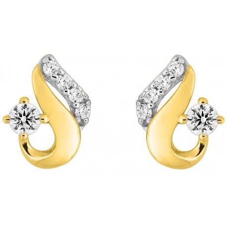 BOUCLES D'OREILLES OR 375/1000