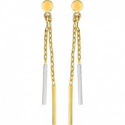 BOUCLES D'OREILLES OR 375/1000