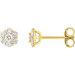 BOUCLES D'OREILLES OR 375/1000