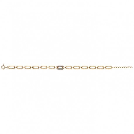 BRACELET PLAQUE OR