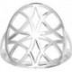 BAGUE ARGENT