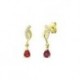 BOUCLES D'OREILLES OR 375/1000