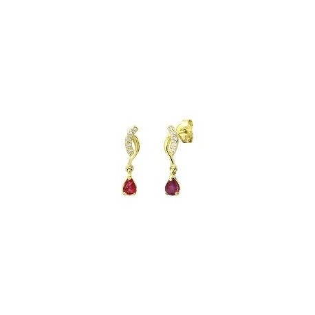BOUCLES D'OREILLES OR 375/1000