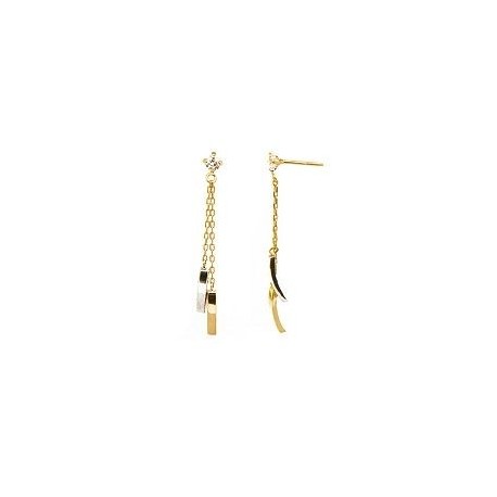 BOUCLES D'OREILLES OR 375/1000