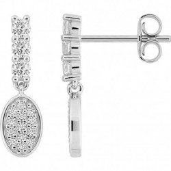 BOUCLES D'OREILLES ARGENT