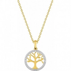 COLLIER PLAQUE OR
