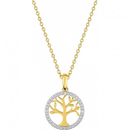 COLLIER PLAQUE OR