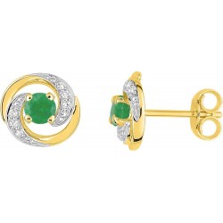 BOUCLES D'OREILLES OR 375/1000