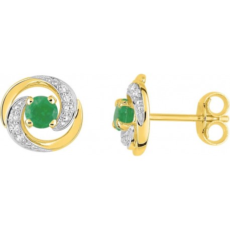 BOUCLES D'OREILLES OR 375/1000