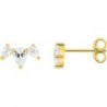 BOUCLES D'OREILLES OR 375/1000