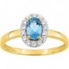 BAGUE OR 375/1000