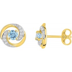 BOUCLES D'OREILLES OR 375/1000