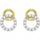 BOUCLES D'OREILLES OR 375/1000
