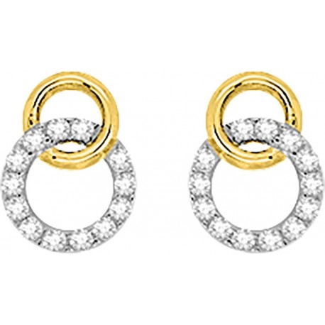 BOUCLES D'OREILLES OR 375/1000