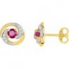 BOUCLES D'OREILLES OR 375/1000