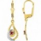 BOUCLES D'OREILLES OR 375/1000