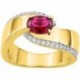 BAGUE OR 750/1000