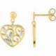 BOUCLES D'OREILLES OR 375/1000