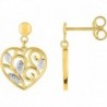 BOUCLES D'OREILLES OR 375/1000