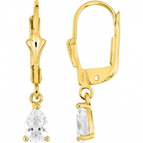 BOUCLES D'OREILLES OR 375/1000