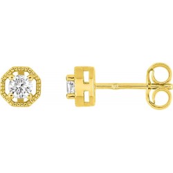 BOUCLES D'OREILLES OR 375/1000