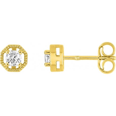 BOUCLES D'OREILLES OR 375/1000