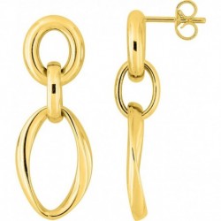 BOUCLES D'OREILLES OR 375/1000