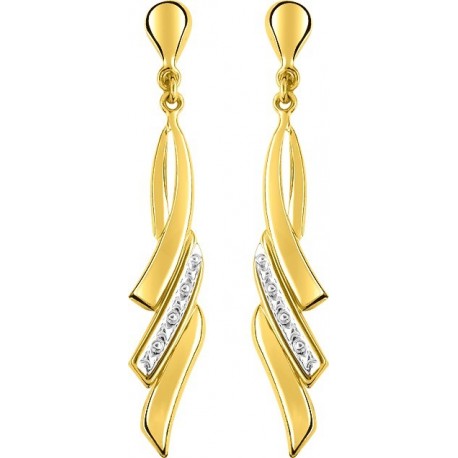 BOUCLES D'OREILLES OR 375/1000
