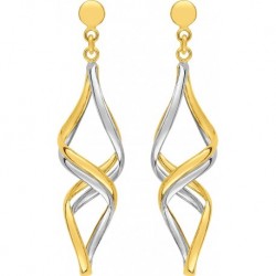 BOUCLES D'OREILLES OR 375/1000