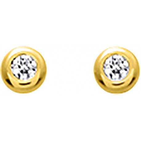 BOUCLES D'OREILLES OR  375/1000