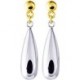 BOUCLES D'OREILLES OR 375/1000