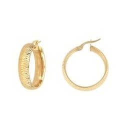 BOUCLES D'OREILLES OR 375/1000