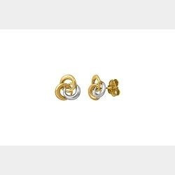 BOUCLES D'OREILLES OR 750/1000