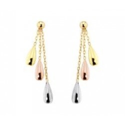 BOUCLES D'OREILLES OR 375/1000