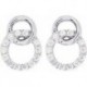 BOUCLES D'OREILLES OR 750/1000